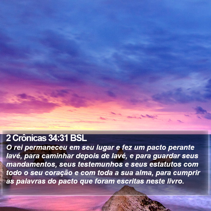 2 Crônicas 34:31 BSL Bible Study