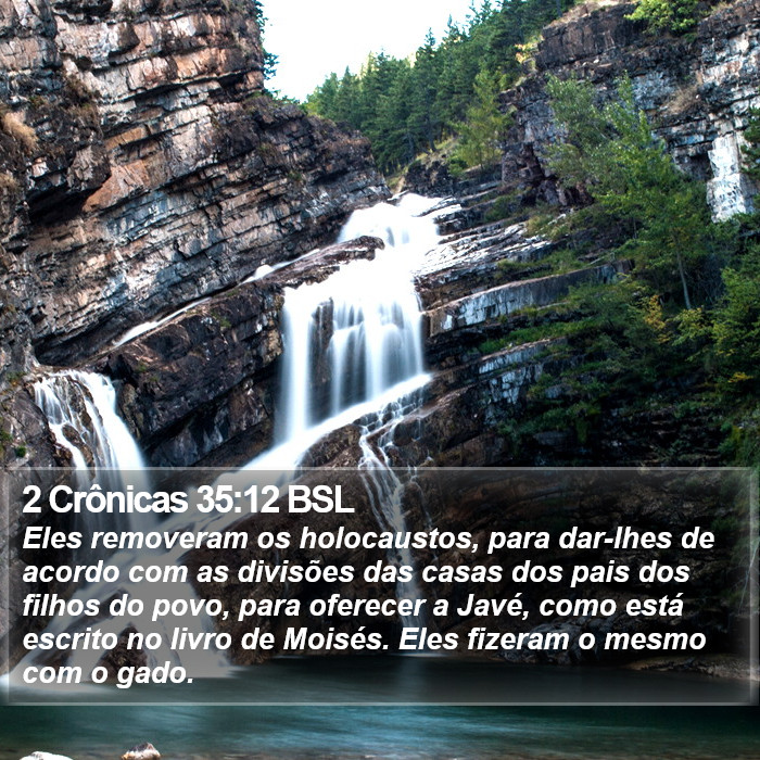 2 Crônicas 35:12 BSL Bible Study