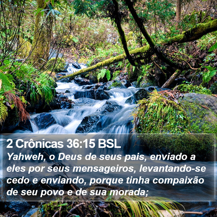 2 Crônicas 36:15 BSL Bible Study