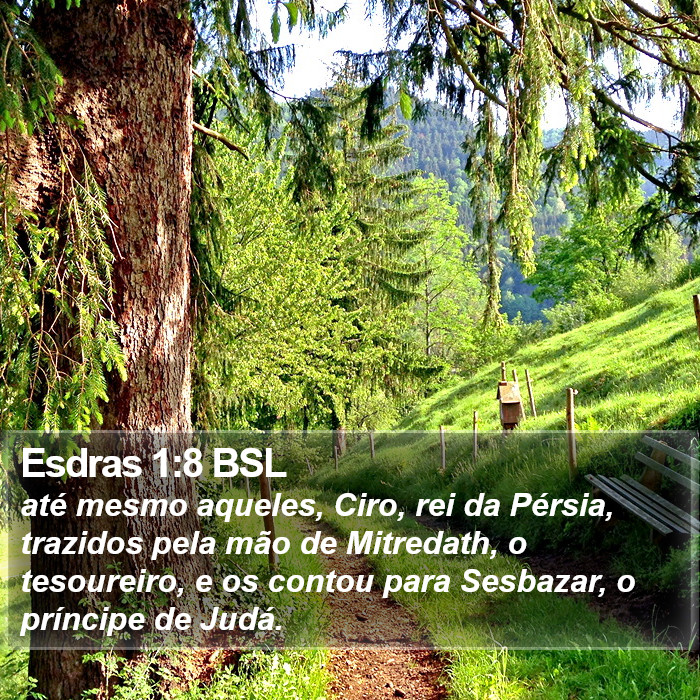 Esdras 1:8 BSL Bible Study