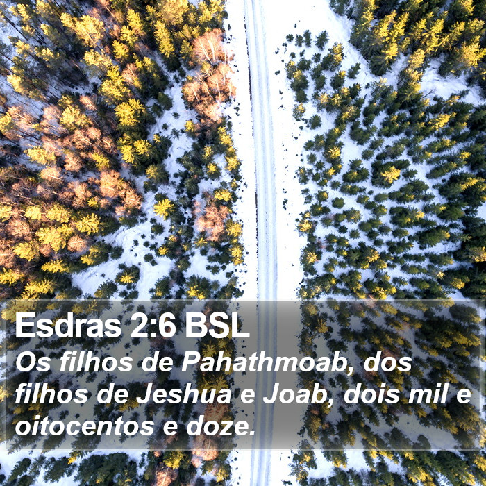 Esdras 2:6 BSL Bible Study