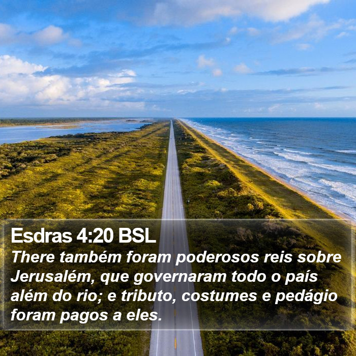 Esdras 4:20 BSL Bible Study