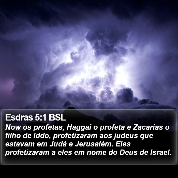 Esdras 5:1 BSL Bible Study