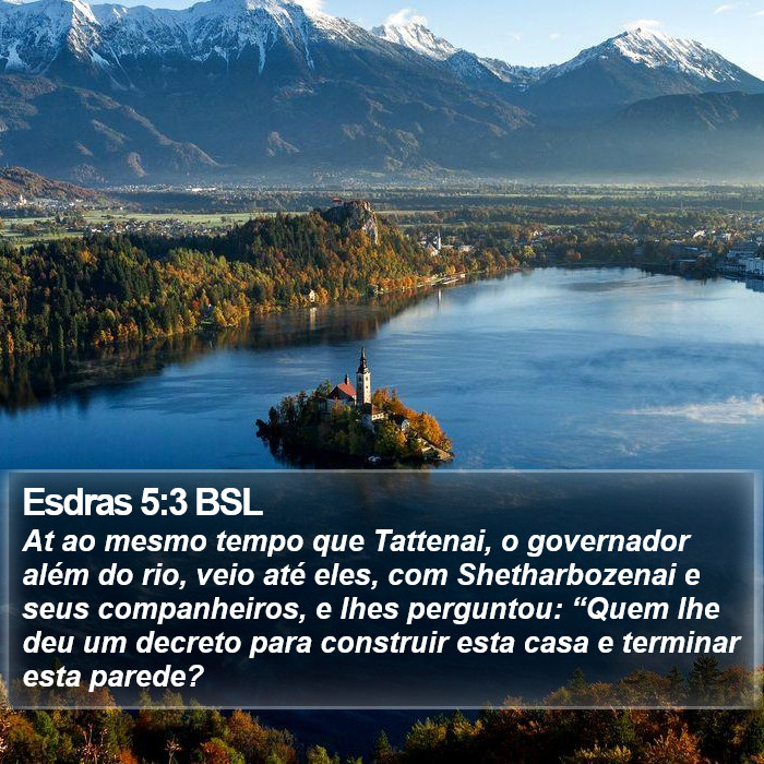 Esdras 5:3 BSL Bible Study