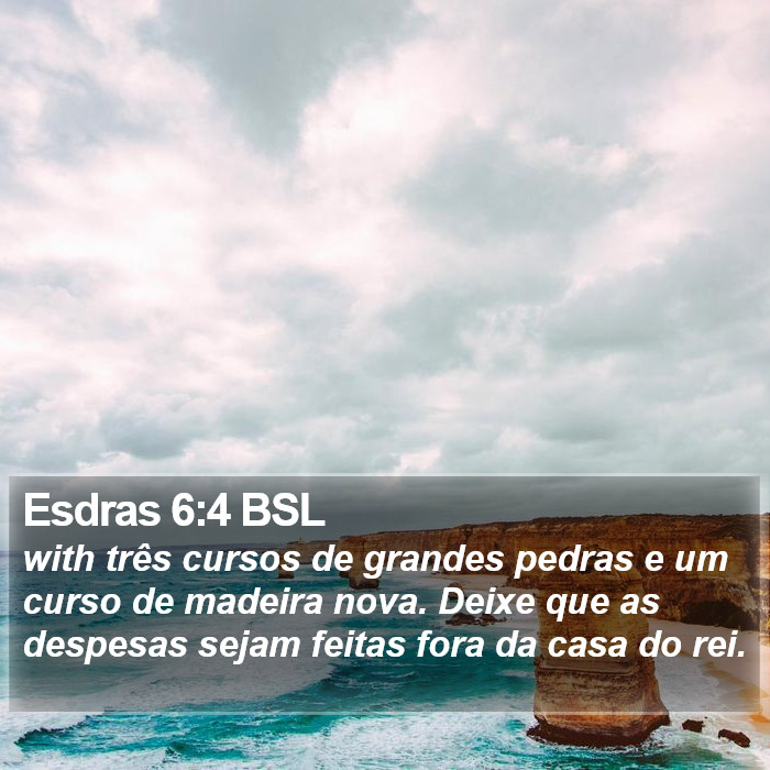 Esdras 6:4 BSL Bible Study