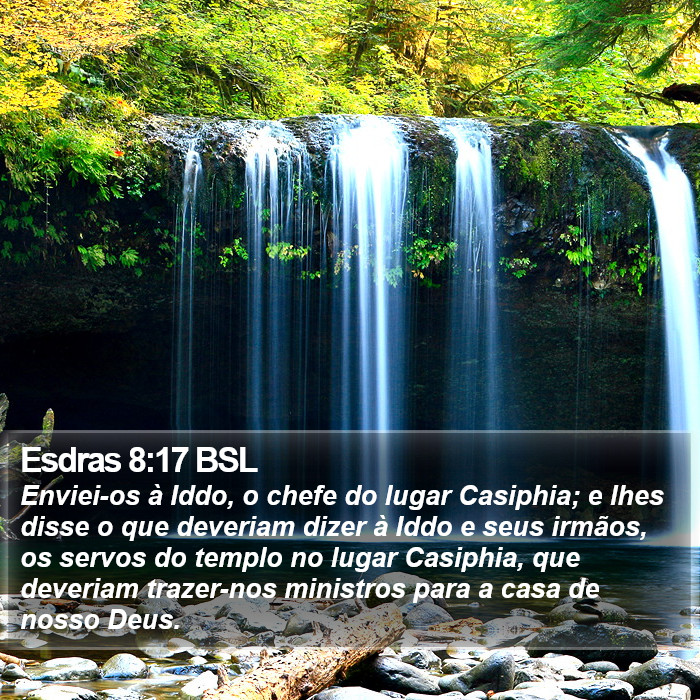 Esdras 8:17 BSL Bible Study