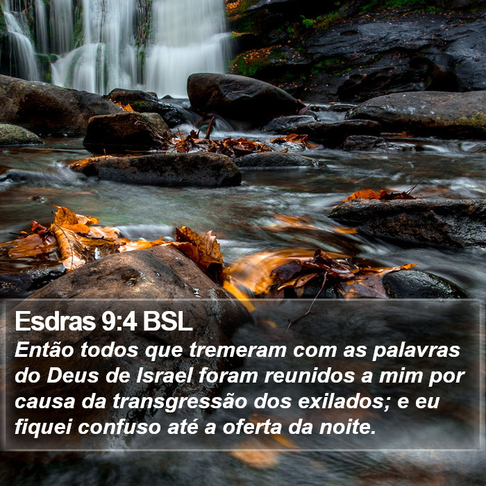 Esdras 9:4 BSL Bible Study