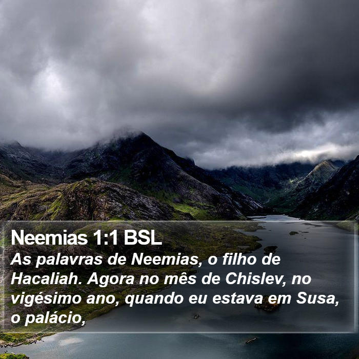 Neemias 1:1 BSL Bible Study