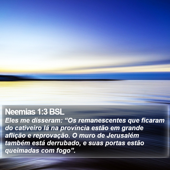 Neemias 1:3 BSL Bible Study