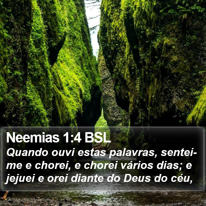 Neemias 1:4 BSL Bible Study