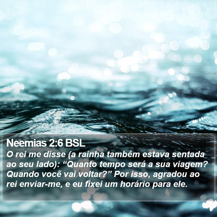 Neemias 2:6 BSL Bible Study