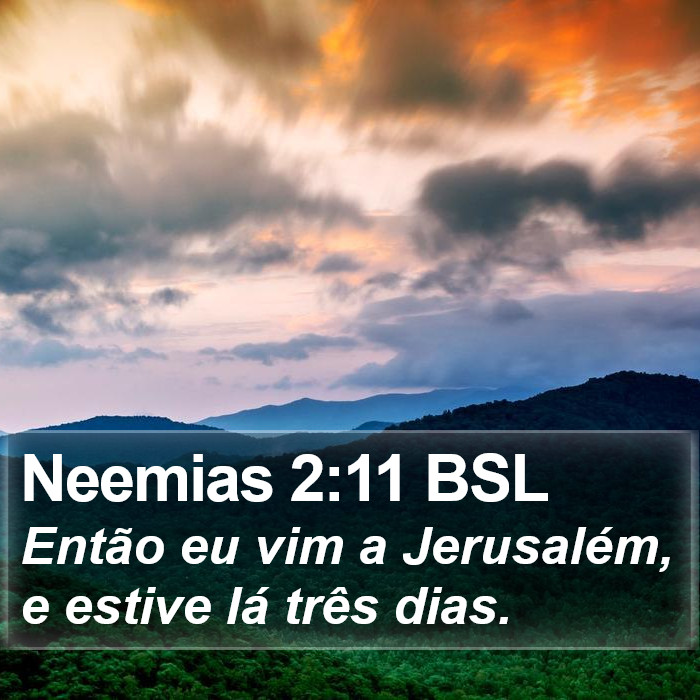 Neemias 2:11 BSL Bible Study