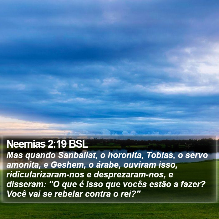 Neemias 2:19 BSL Bible Study