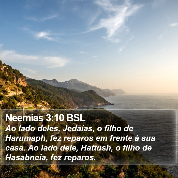 Neemias 3:10 BSL Bible Study