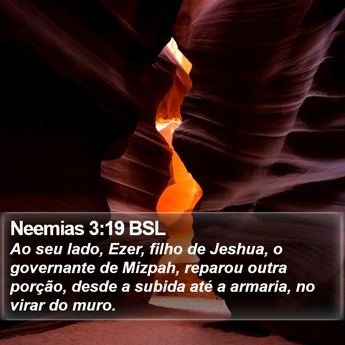 Neemias 3:19 BSL Bible Study