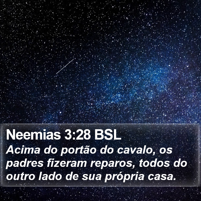Neemias 3:28 BSL Bible Study