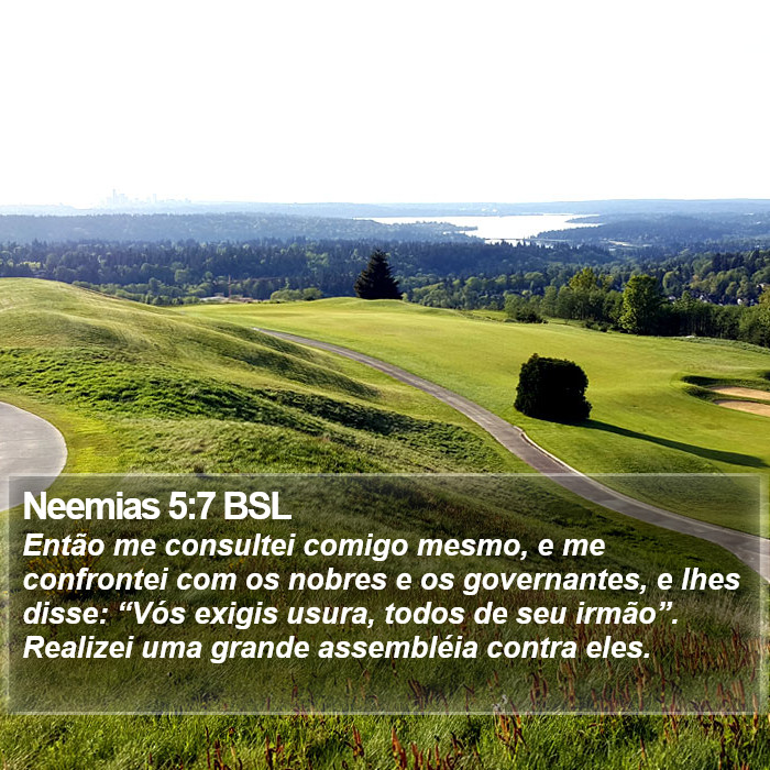 Neemias 5:7 BSL Bible Study
