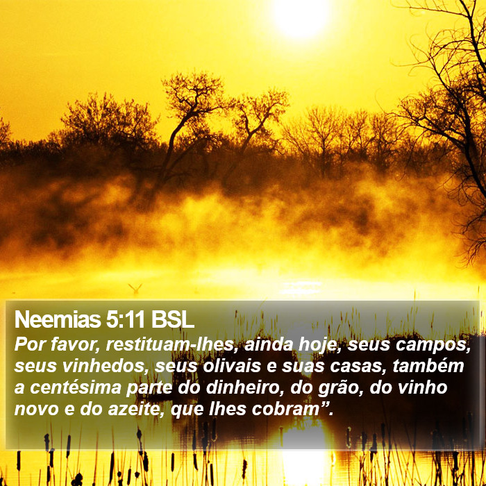 Neemias 5:11 BSL Bible Study
