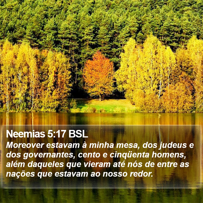 Neemias 5:17 BSL Bible Study