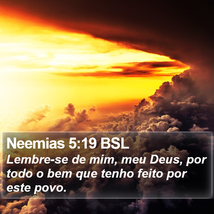 Neemias 5:19 BSL Bible Study