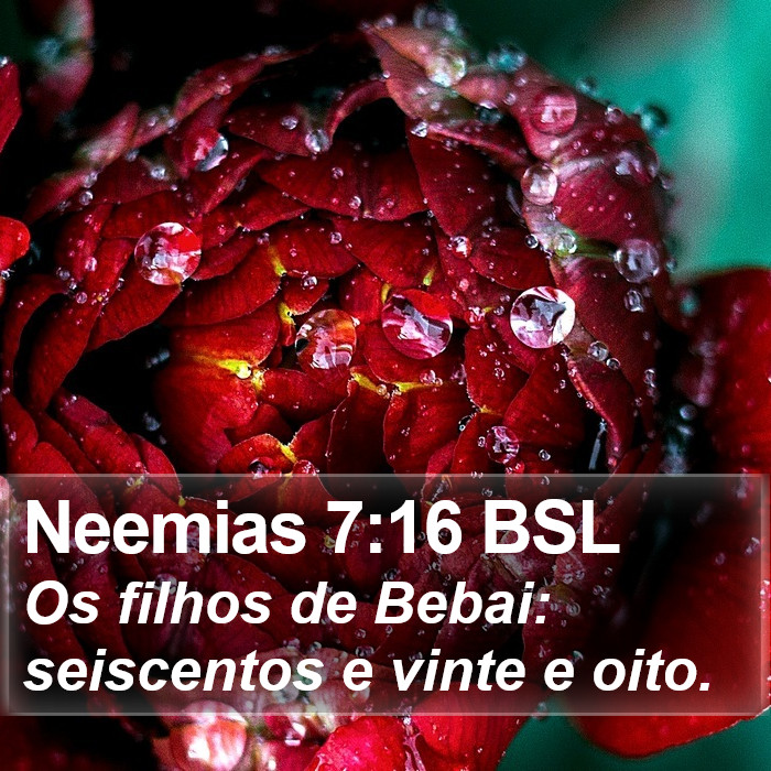 Neemias 7:16 BSL Bible Study