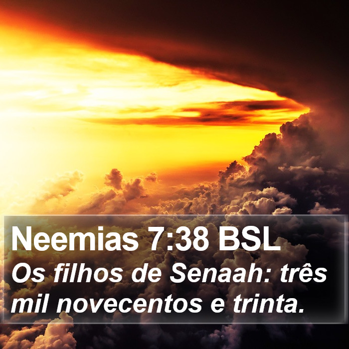 Neemias 7:38 BSL Bible Study