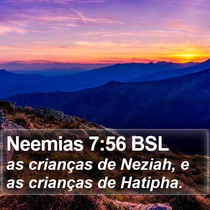 Neemias 7:56 BSL Bible Study