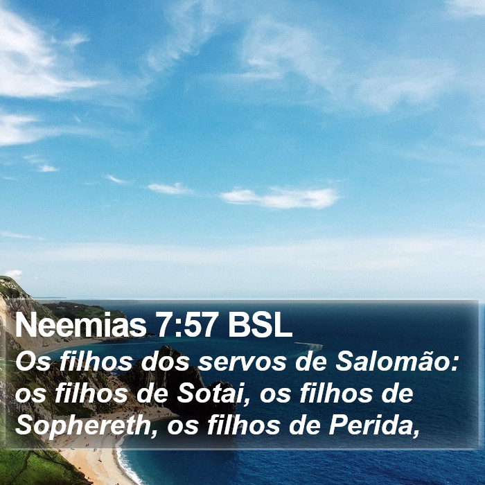 Neemias 7:57 BSL Bible Study