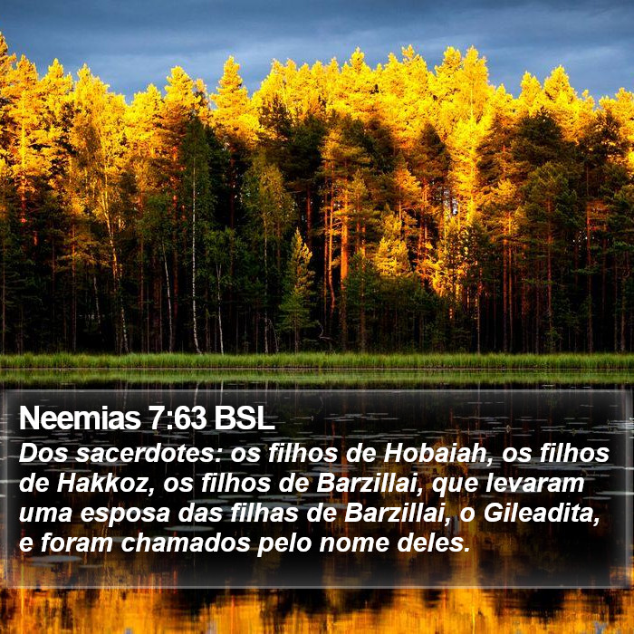 Neemias 7:63 BSL Bible Study