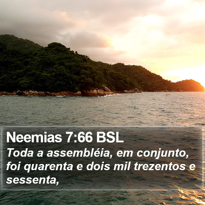 Neemias 7:66 BSL Bible Study