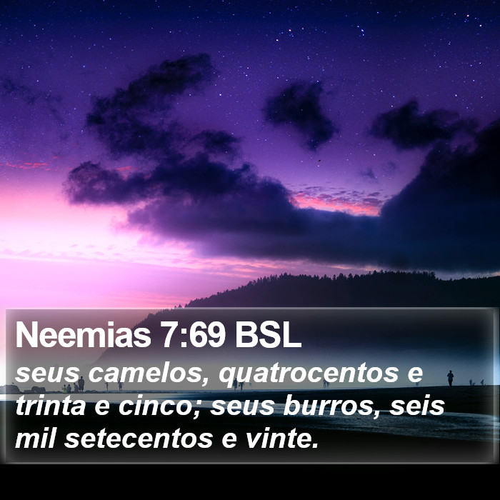 Neemias 7:69 BSL Bible Study