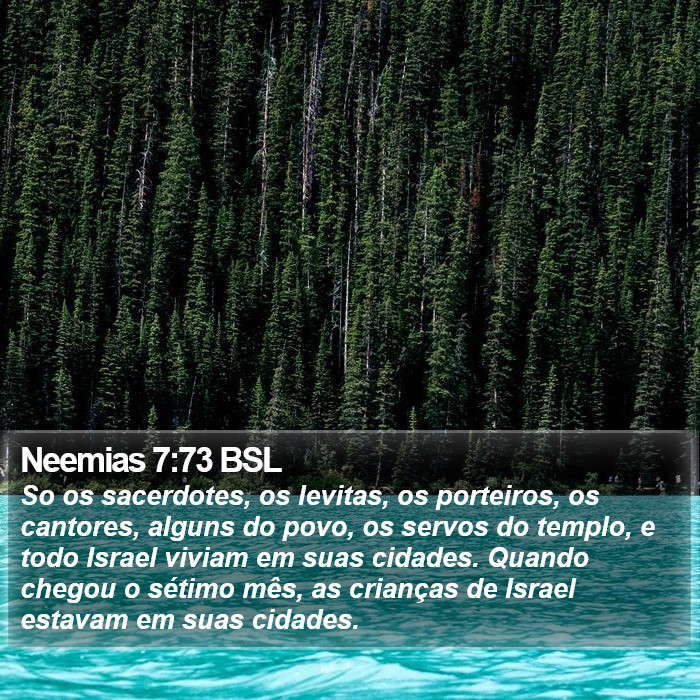 Neemias 7:73 BSL Bible Study