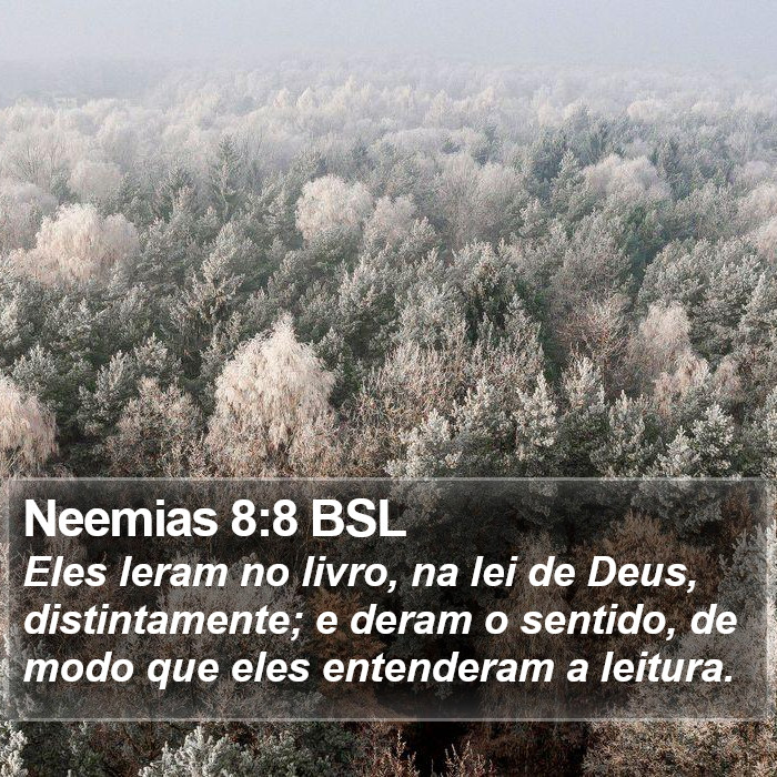 Neemias 8:8 BSL Bible Study