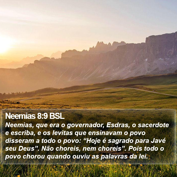 Neemias 8:9 BSL Bible Study