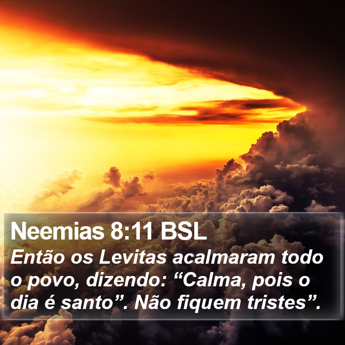 Neemias 8:11 BSL Bible Study