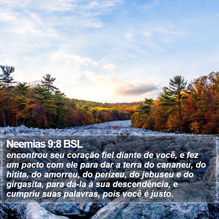 Neemias 9:8 BSL Bible Study