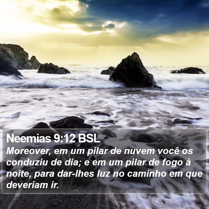 Neemias 9:12 BSL Bible Study