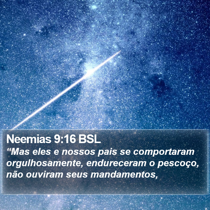 Neemias 9:16 BSL Bible Study