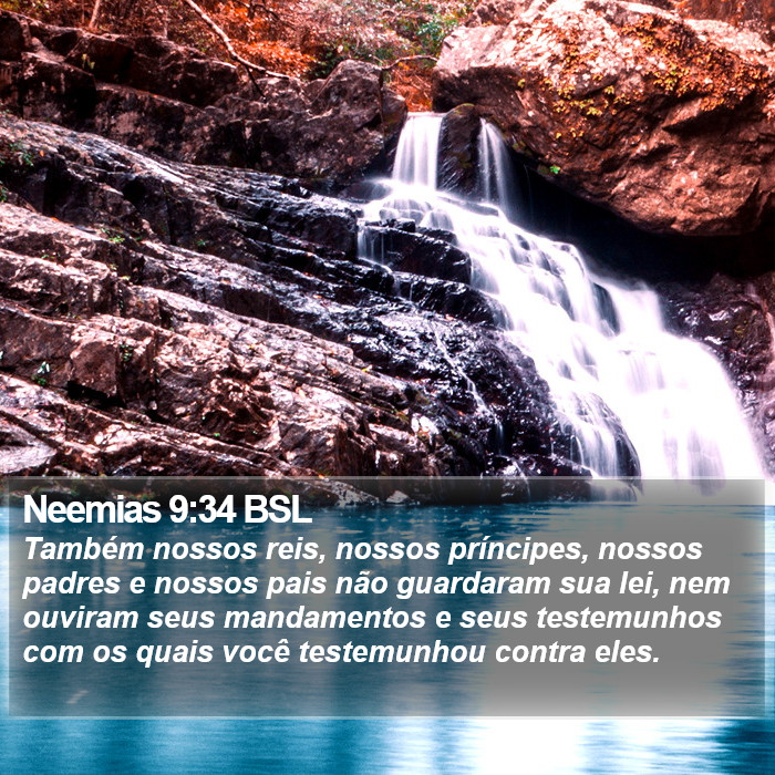 Neemias 9:34 BSL Bible Study