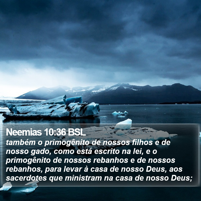 Neemias 10:36 BSL Bible Study