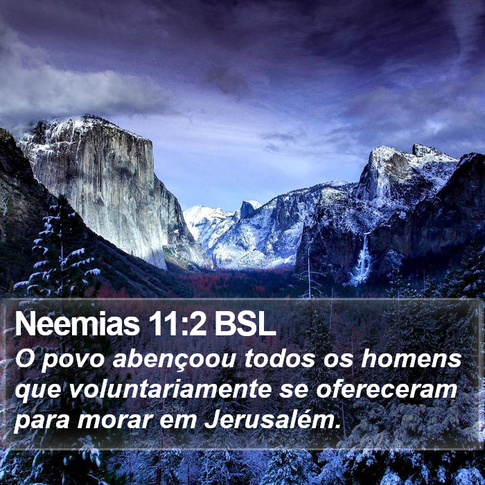 Neemias 11:2 BSL Bible Study