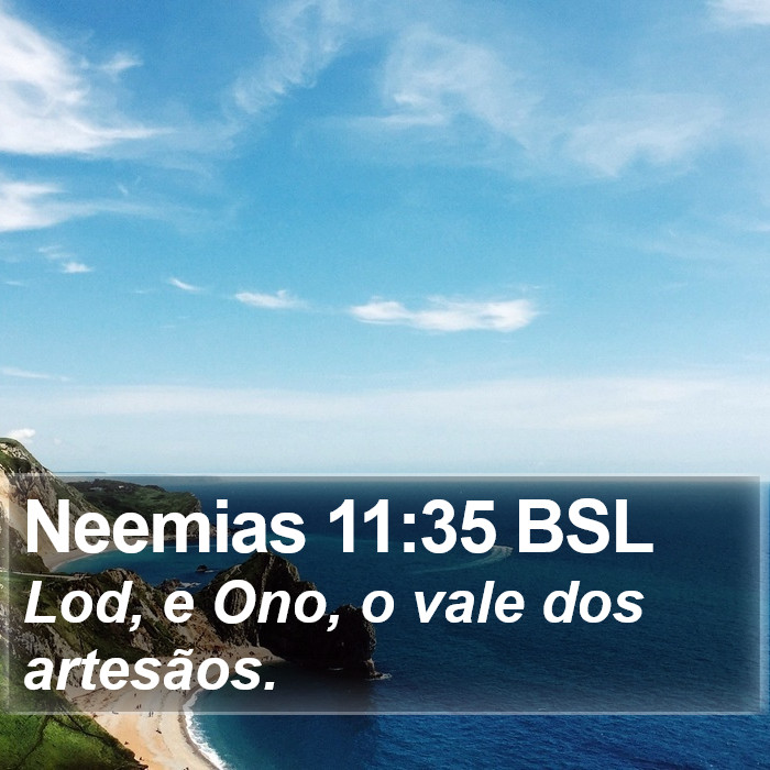 Neemias 11:35 BSL Bible Study