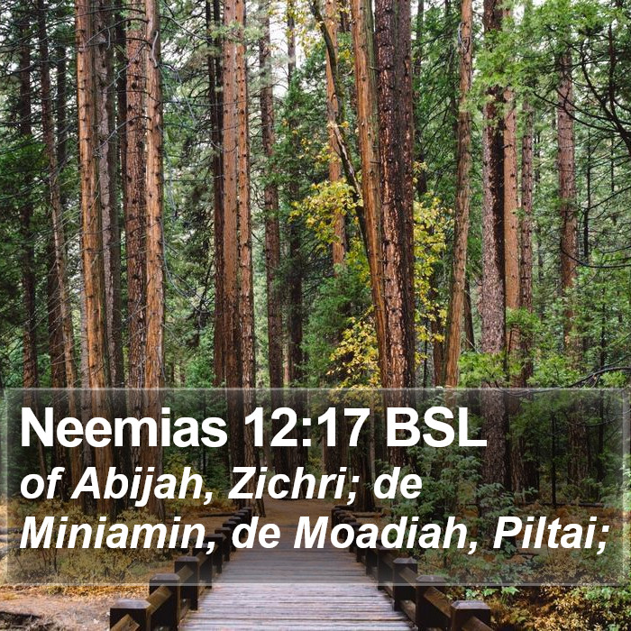 Neemias 12:17 BSL Bible Study