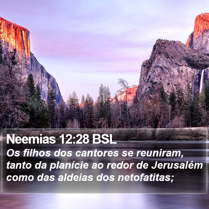 Neemias 12:28 BSL Bible Study