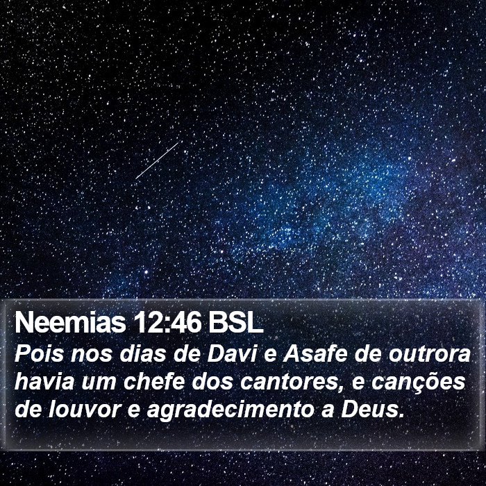 Neemias 12:46 BSL Bible Study