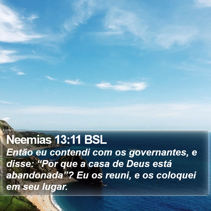 Neemias 13:11 BSL Bible Study