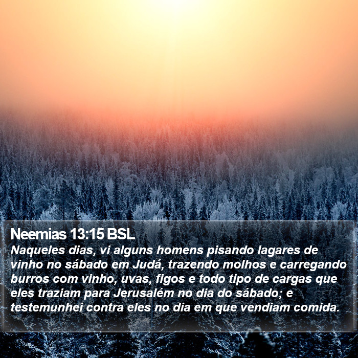 Neemias 13:15 BSL Bible Study