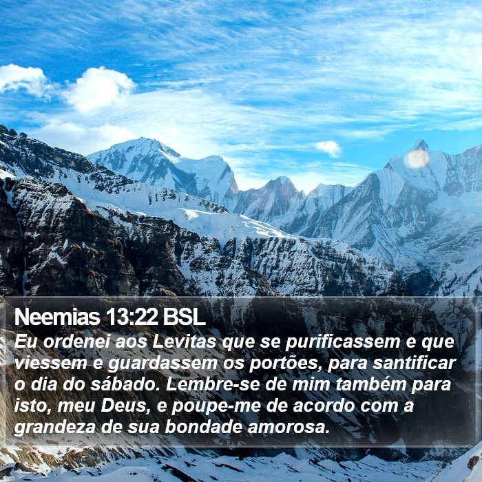 Neemias 13:22 BSL Bible Study