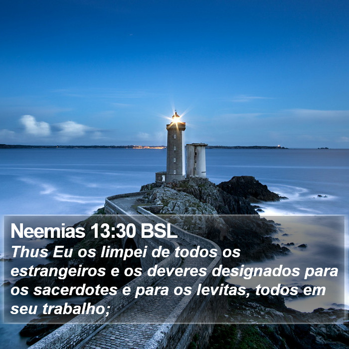 Neemias 13:30 BSL Bible Study