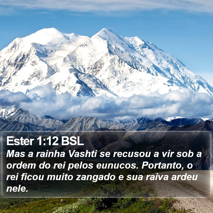 Ester 1:12 BSL Bible Study